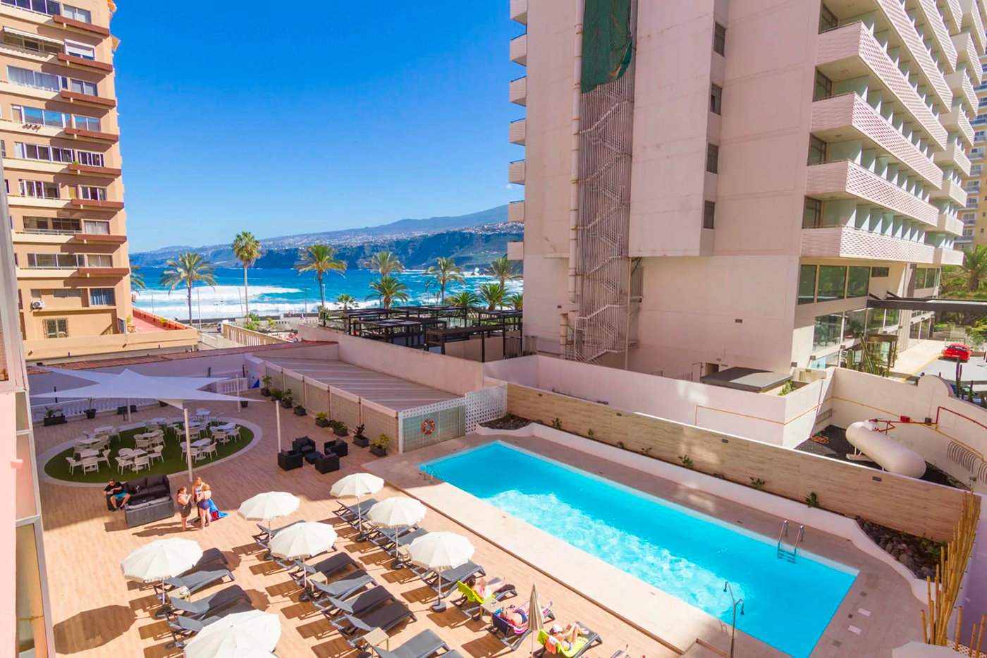 Exterior del Hotel Concordia